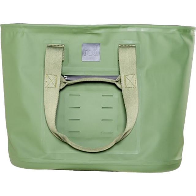Red Waterproof Tote Bag