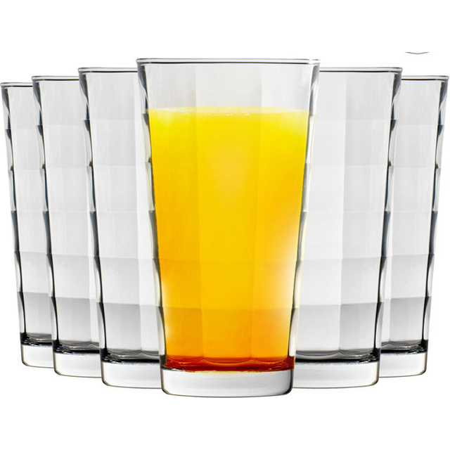 365ml Cube Highball Glasses - Pack of Six