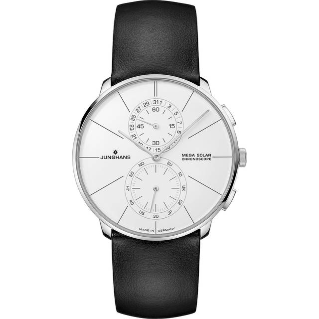 Junghans Chronograph fein Chrono MEGA Solar 59420000 - silber