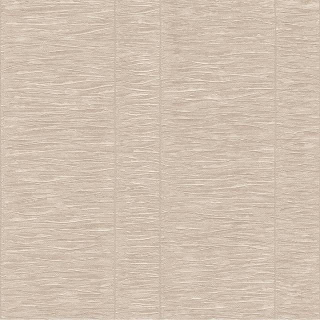 Moffitt 10m x 53cm Textured Satin Paste the Wall Wallpaper Roll - Beige (1,000cm L X 53cm W)