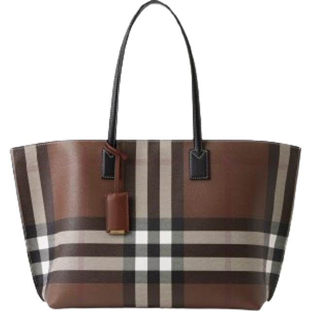 Burberry Burberry Check Medium tote bag - brown (One Size)
