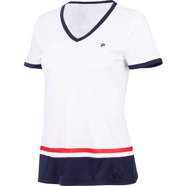 Fila Elisabeth Girls T-shirt White/Navy