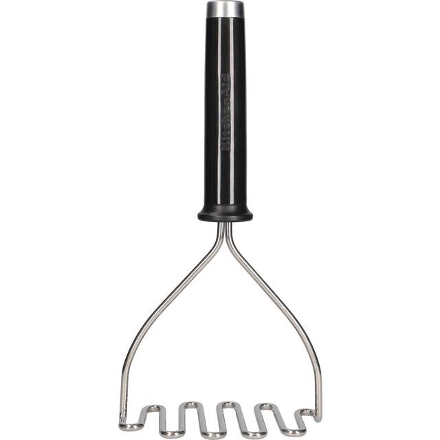KitchenAid Stainless Steel Masher, Black