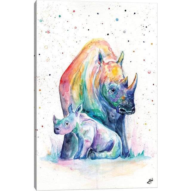 Shelter by Marc Allante - Wrapped Canvas Painting (30.48 cm H x 45.72 cm W)
