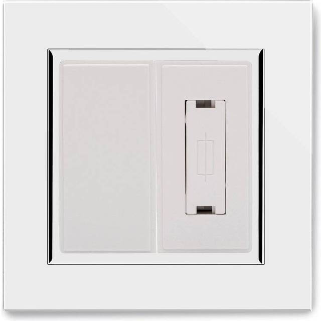 Crystal CT 13A SP Un-Switched Fused Spur Black - White