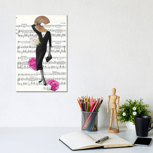 I Donut Care by Kiki C Landon - Wrapped Canvas Graphic Art (30.48cm H x 20.32cm W x 1.91cm D)