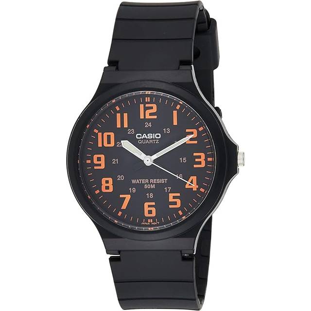Casio Mw 240 4bvdf  Mw 240 4b  Analog Sat Student Male Urethane Watch MW-240-4BVDF