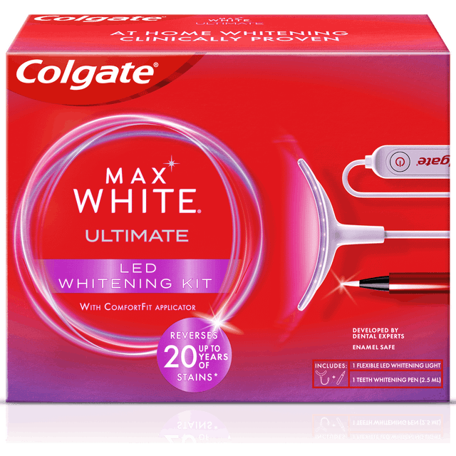 Colgate Max White Ultimate Led Whitening Kit - 1 st