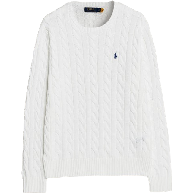 Polo Ralph Lauren Cable Knit Sweater - White