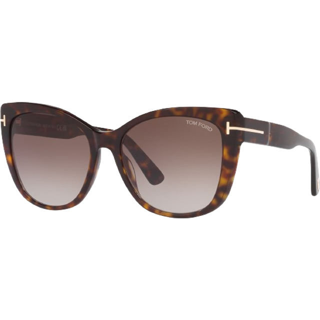 Tom Ford NORA 52K Dark Havana