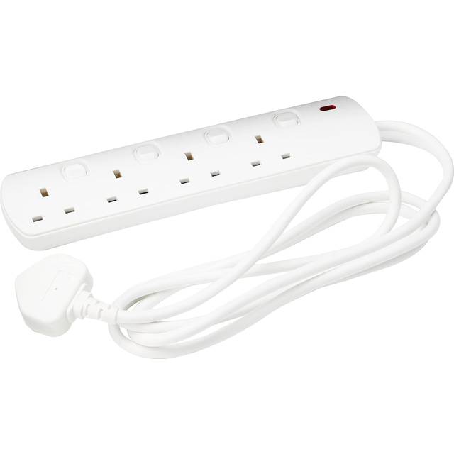 Mercury Essential 4 Gang Extension Lead 2m