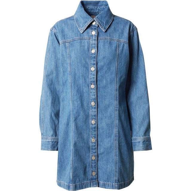 Blue Shay Denim Mini Dress (L)