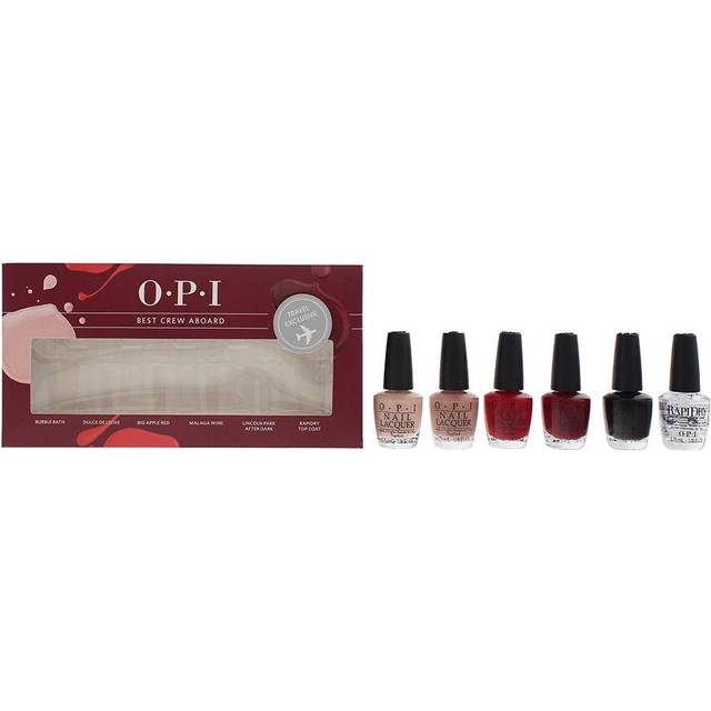 Opi Best Crew Abroad 6 Piece Nail Polish Gift Set