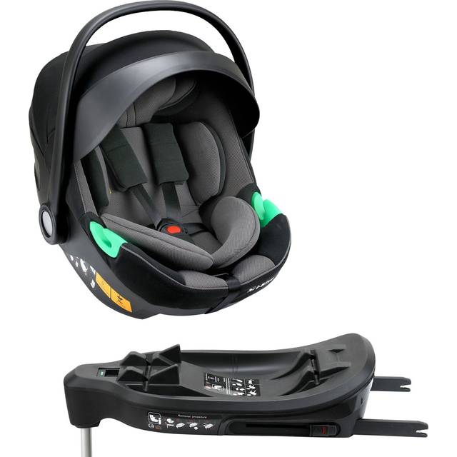 Cozy N Safe Odyssey Group 0+ i-Size Child Car Seat with Base &#x2013; Black/Grey