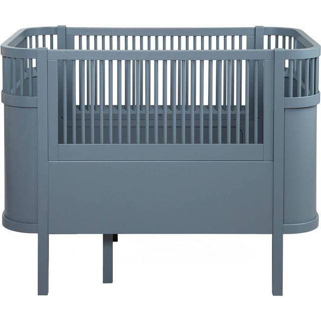Sebra växasäng baby & jr, forest lake blue