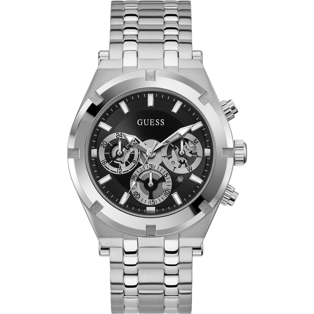 Guess, Watches, male, Gray, ONE SIZE, Continental Collection Watch