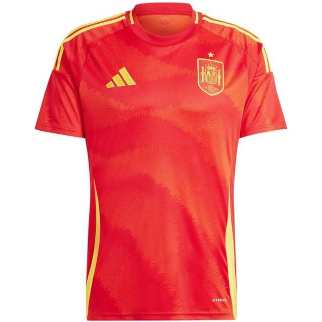 adidas – Football – Euro 2024 Spanien – Röd hemmatröja