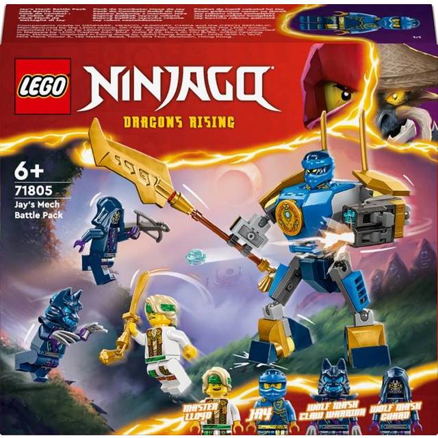 Lego Ninjago Jay's Mech Battle Pack Action Figure Toy 71805