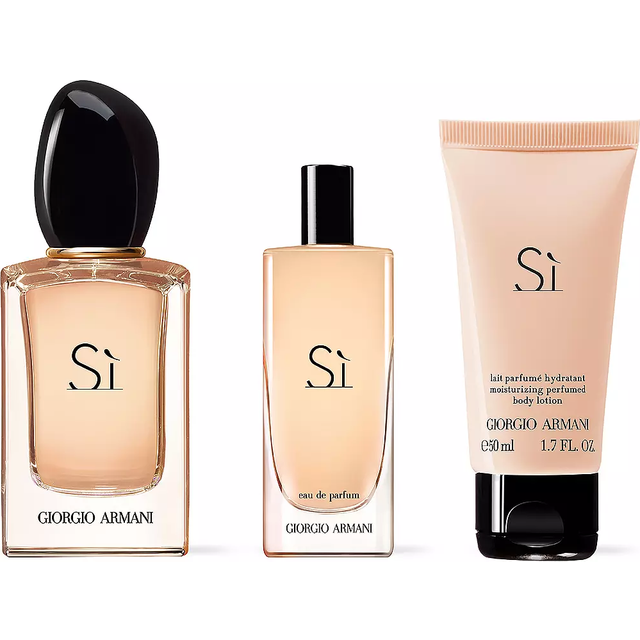 Giorgio Armani Sì Gift Set EdP 50ml + EdP 15ml + Body Lotion 50ml