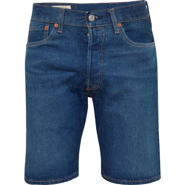 Levi's 501 Hemmed Denim Shorts, Blue Eyes