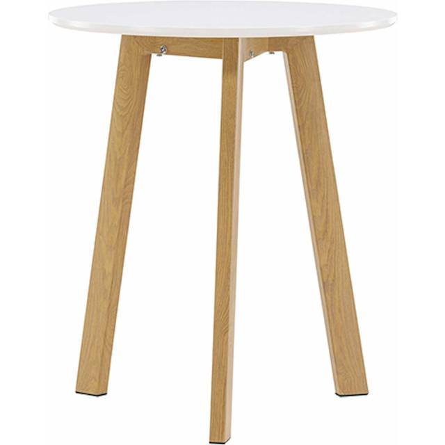 Venture Design Leonora White/Nature Spisebord 65cm