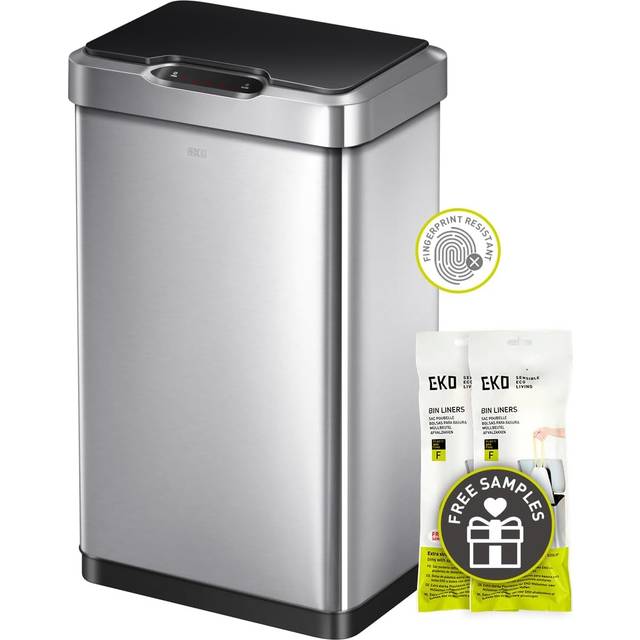 Eko Rectangular Motion Sensor Trash Can 50L
