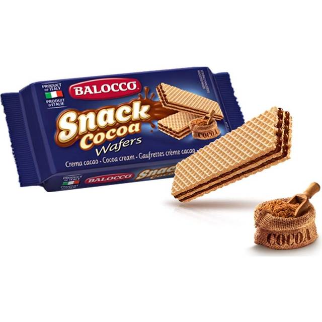 Balocco Snack Wafers Cocoa 30x45g