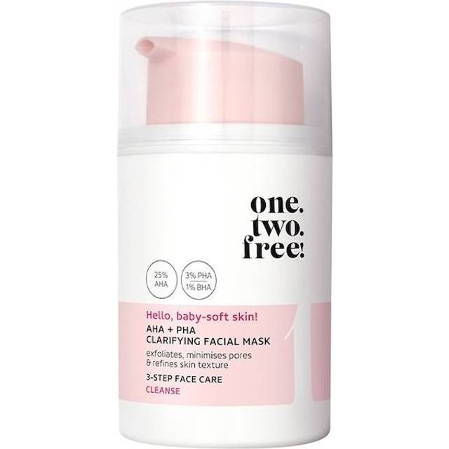 One.two.free! AHA + PHA Clarifying Facial Mask 50ml
