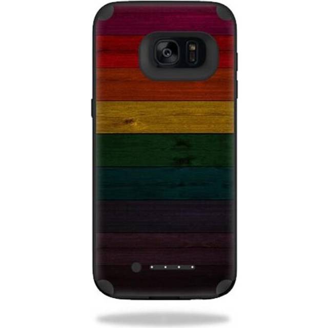 MightySkins MJSGS7 EdgeED-Wood Style Skin for Mophie Juice Pack Samsung Galaxy S7 Edge Case Wrap Cover Sticker - Wood Style