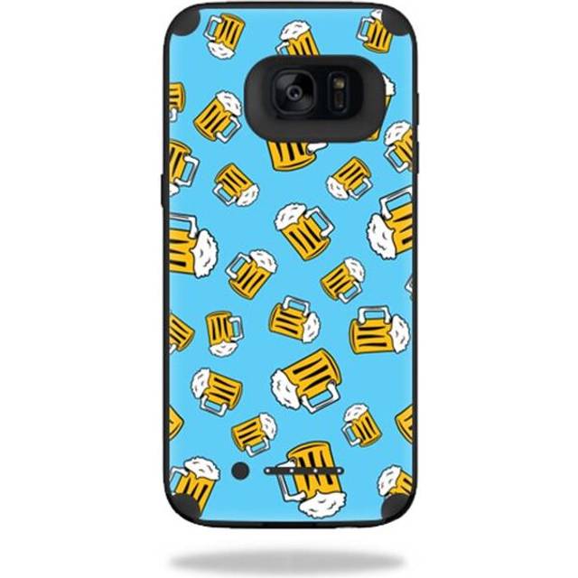MightySkins MJSGS7 EdgeED-Beer Tile Skin for Mophie Juice Pack Samsung Galaxy S7 Edge Case Wrap Cover Sticker - Beer Tile