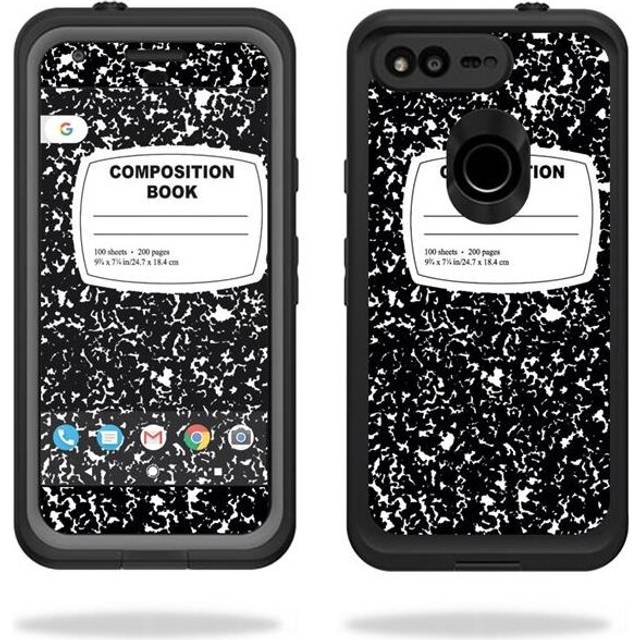 MightySkins LIFGOPIXL-Composition Book Skin for Lifeproof Fre Google Pixel XL 5.5 in. Case Wrap Cover Sticker - Composition Book