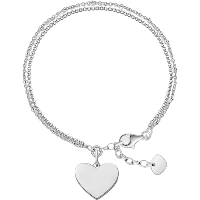 Thomas Sabo bracelet LBA0102-001-12v Bracelet Coeur Silver Woman