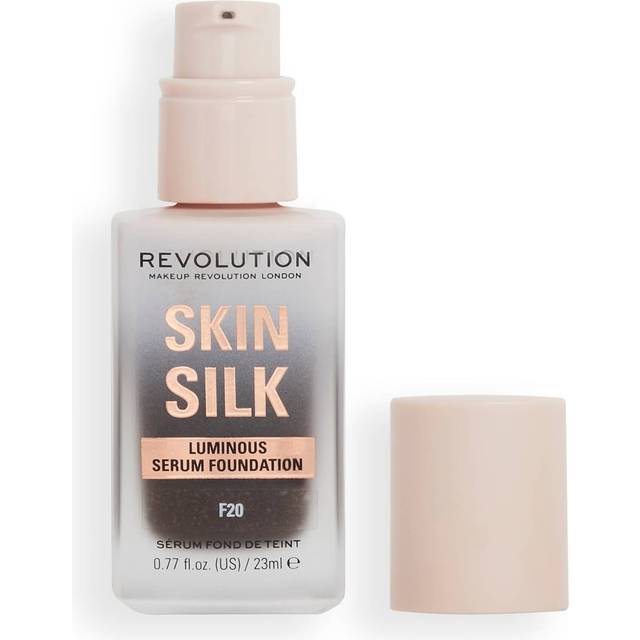 Makeup Revolution Silk Serum Foundation 23ml (Various Shades) - F20