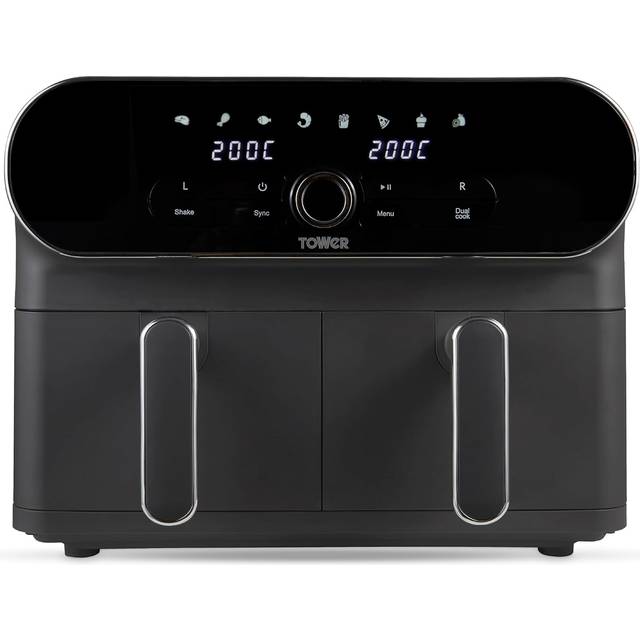 Tower T17138 10.4L Dual Basket Air Fryer - Tower