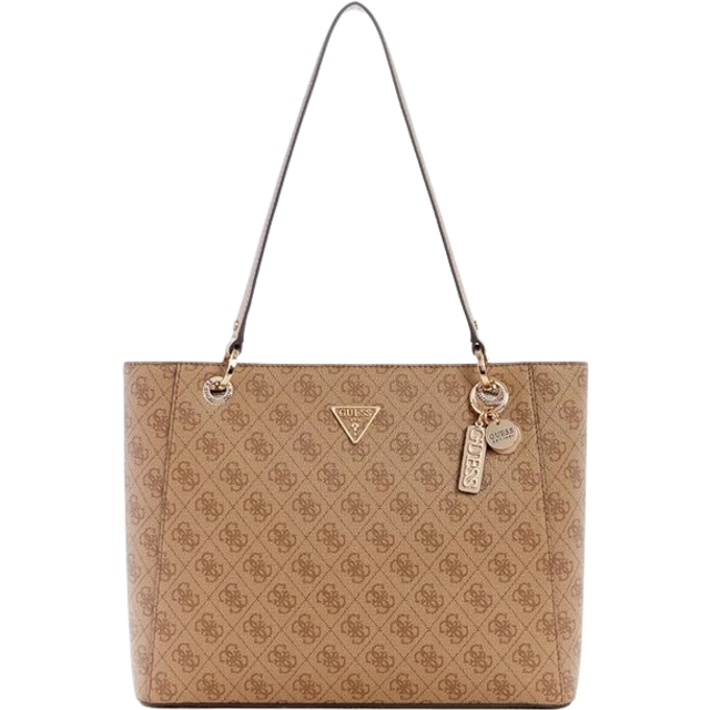 gUESS Noelle Noel Tote  Latte Logo