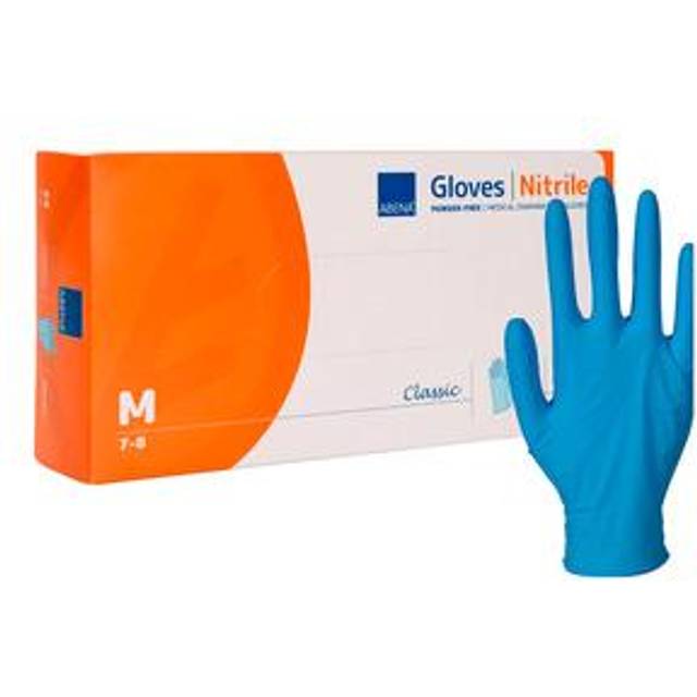 Nitrile Gloves Large - Blue, ABENA, ,