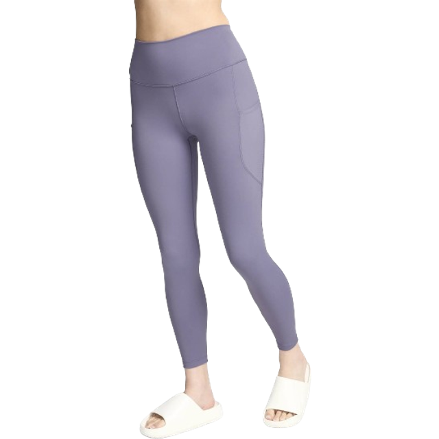 Nike Dri-Fit One High-Waisted 7/8 Pocket Tight Women violet, size: XS
