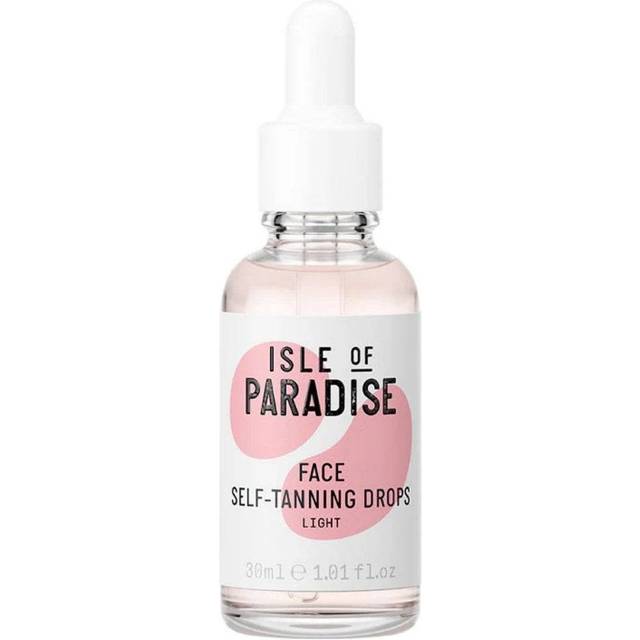 Isle of Paradise Självbrännande droppar, lätta, 30 ml