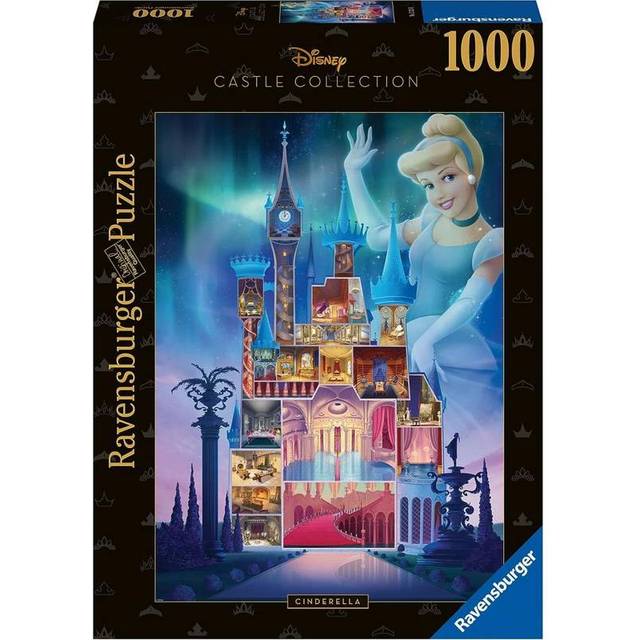 Ravensburger Disney Castles - Cinderella 1000 Piece Jigsaw Puzzle - One Colour