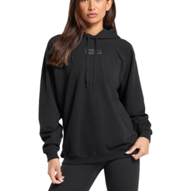 Block Oversized Hoodie - Black