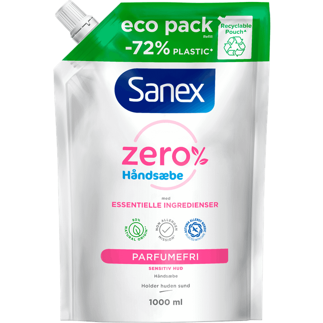 Sanex Zero % Hand Soap Refill 1000 ml