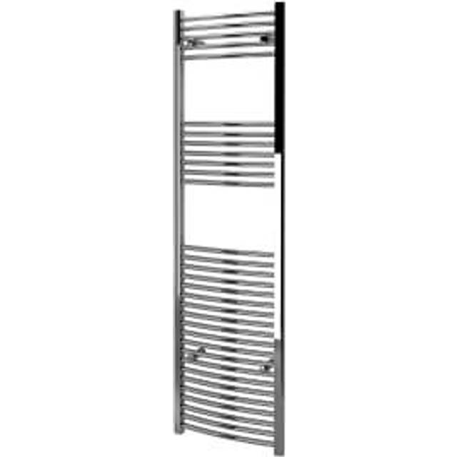 Kudox Chrome Curved Towel Radiator - 1800 x 500mm