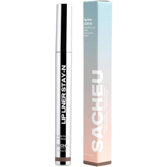 Sacheu Lip LiNer Stay N Peel Off Tattoo 3.2 Oz 04 HEYzel(brown)