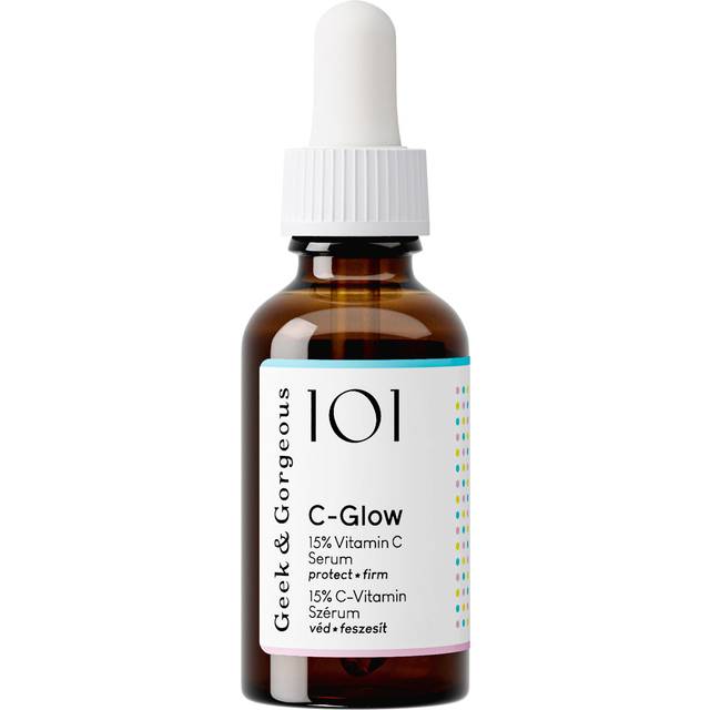 Geek & Gorgeous Samlingar 101 Aktiva ämnen C-Glow Serum 30 ml (5.000,00 kr / 1 l)