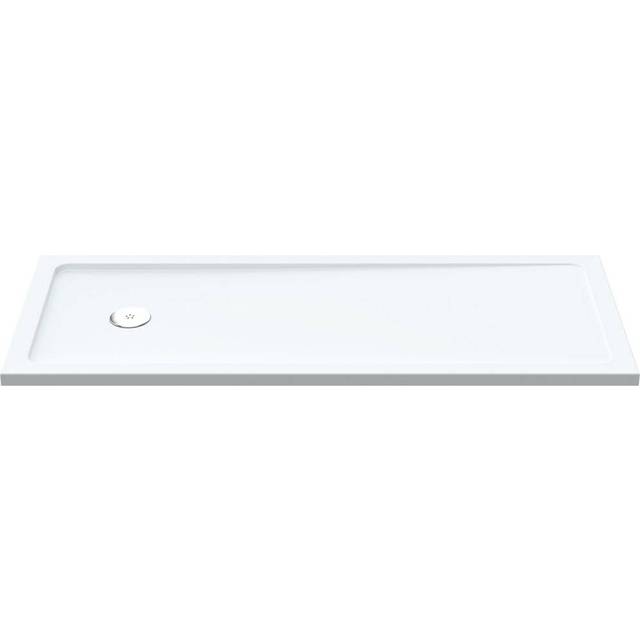 Hudson Reed Bath Replacement Shower Tray 1700 x 700mm - White, White