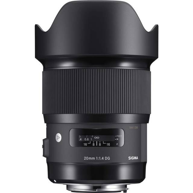 Sigma 20 mm F1,4 DG HSM konstobjektiv för Nikon F bajonett