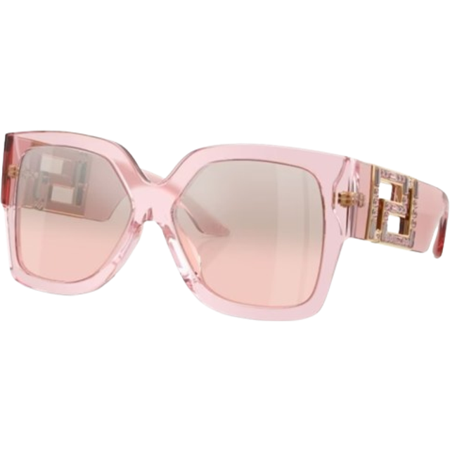 Versace Woman VE4402  54727E Sunglasses Acetate Pink Pink Squared Normal Mirror