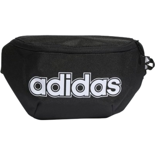 adidas Unisex - Vuxen Classic Foundation Waist Bag, Black/White, One size