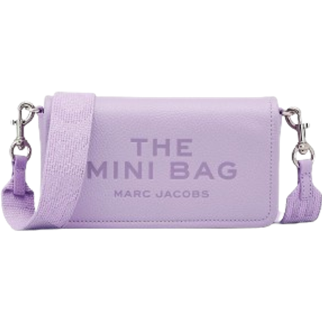 Marc Jacobs The Mini Leather Crossbody Bag - Purple