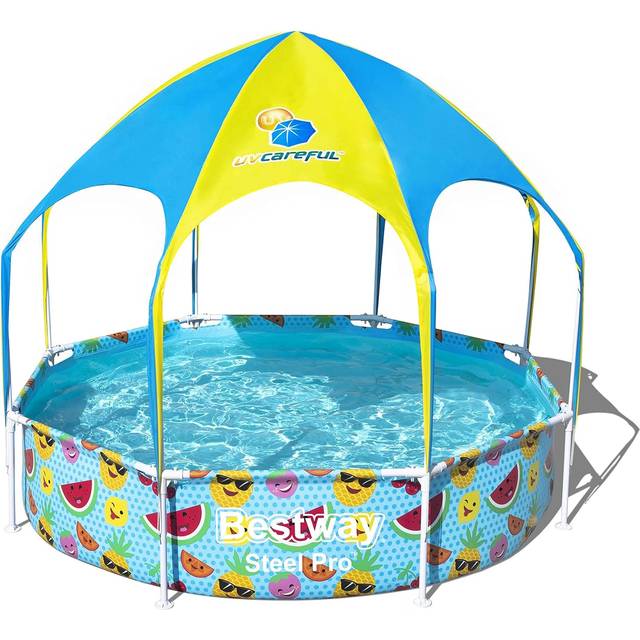 Bestway Ovanmarkspool för barn Steel Pro UV Careful 244x51 cm